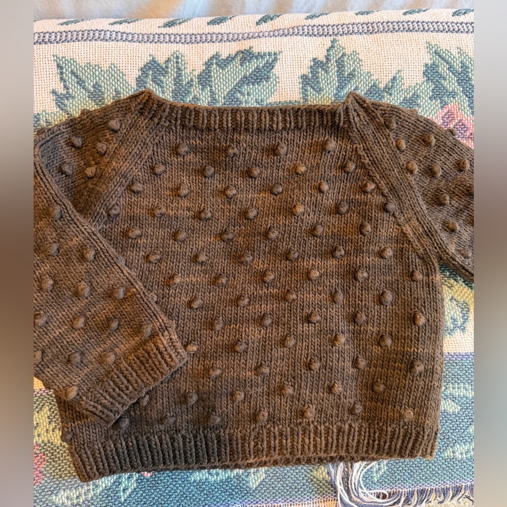 Misha & Puff Cotton Popcorn Sweater